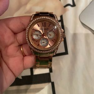 Gossip Women’s Rose Gold Diamonds Watch